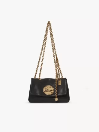 Kleine Chloé Heritage Umhängetasche aus genarbtem Leder