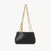 Kleine Chloé Heritage Umhängetasche aus genarbtem Leder Kleine Chloé Heritage Umhängetasche aus genarbtem Leder