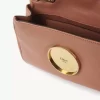 Kleine Chloé Heritage Umhängetasche aus genarbtem Leder Kleine Chloé Heritage Umhängetasche aus genarbtem Leder
