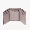 Kleine Chloé Iconic Trifold mit Münzfach aus glänzendem Leder