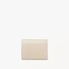 Kleine Chloé Iconic Trifold mit Münzfach aus glänzendem Leder