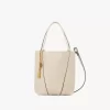 Kleine Chloé Spin Tote Bag aus genarbtem Leder Kleine Chloé Spin Tote Bag aus genarbtem Leder