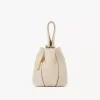 Kleine Chloé Spin Tote Bag aus genarbtem Leder Kleine Chloé Spin Tote Bag aus genarbtem Leder