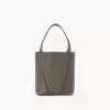 Kleine Chloé Spin Tote Bag aus genarbtem Leder