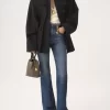 Kleine Chloé Spin Tote Bag aus genarbtem Leder