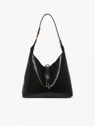 kleine hobo tasche marcie aus glnzendem leder 1 330x440 - Kleine Hobo-Tasche Marcie aus gl&auml;nzendem Leder