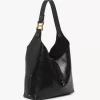 Kleine Hobo-Tasche Marcie aus glänzendem Leder Kleine Hobo-Tasche Marcie aus glänzendem Leder