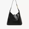 Kleine Hobo-Tasche Marcie aus glänzendem Leder Kleine Hobo-Tasche Marcie aus glänzendem Leder