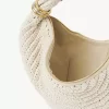 Kleine Hobo-Tasche mit Armband aus Häkelarbeit Kleine Hobo-Tasche mit Armband aus Häkelarbeit