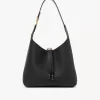 Kleine Marcie Hobo-Tasche aus genarbtem Leder