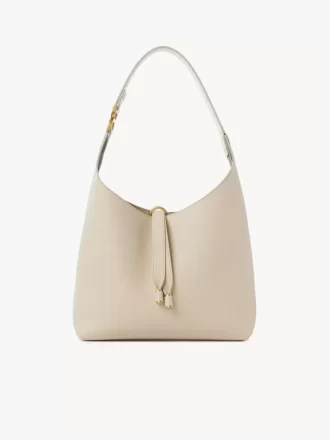 Kleine Marcie Hobo-Tasche aus genarbtem Leder