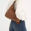 Kleine Marcie Hobo-Tasche aus genarbtem Leder