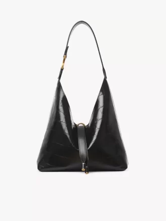 Kleine Marcie Hobo-Tasche aus Leder mit Kroko-Effekt Kleine Marcie Hobo-Tasche aus Leder mit Kroko-Effekt