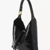Kleine Marcie Hobo-Tasche aus Leder mit Kroko-Effekt Kleine Marcie Hobo-Tasche aus Leder mit Kroko-Effekt