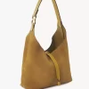 Kleine Marcie Hobo-Tasche aus Wildleder