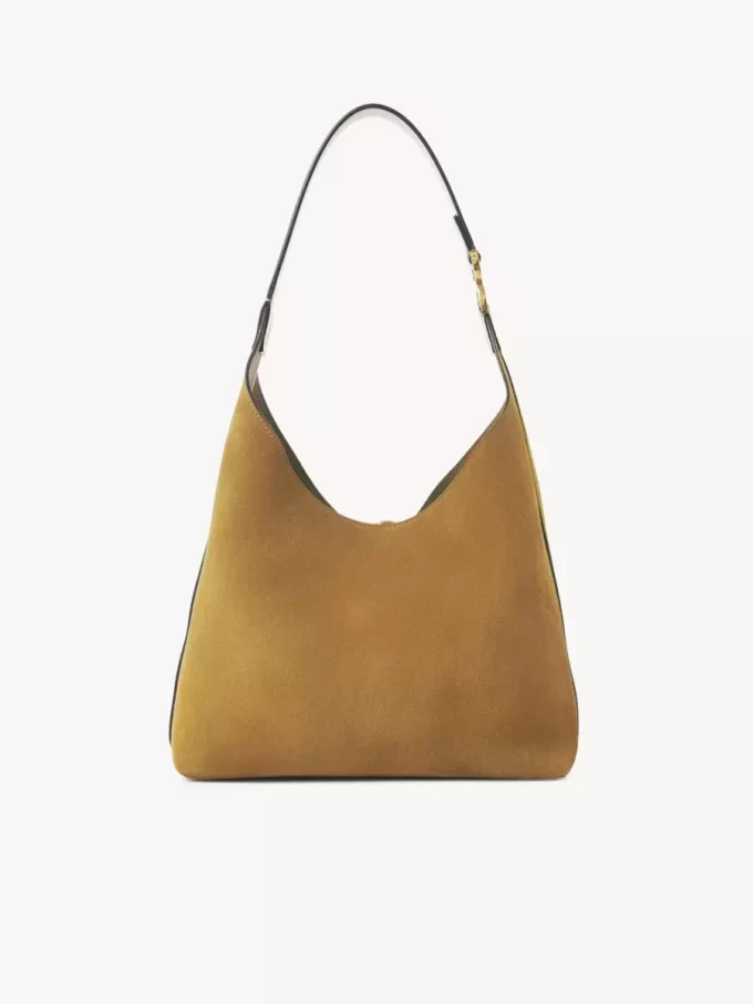 Kleine Marcie Hobo-Tasche aus Wildleder