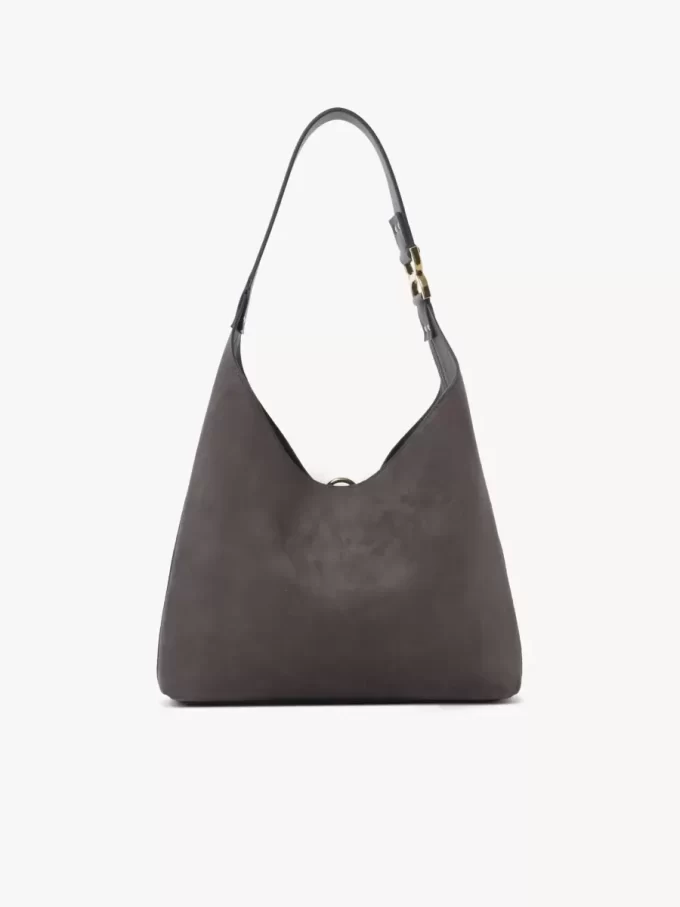 Kleine Marcie Hobo-Tasche aus Wildleder