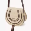 Kleine Marcie-Satteltasche aus Bastfasern