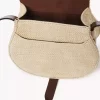 Kleine Marcie-Satteltasche aus Bastfasern