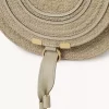 Kleine Marcie-Satteltasche aus Bastfasern
