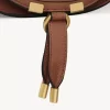 Kleine Marcie Satteltasche aus genarbtem Leder Kleine Marcie Satteltasche aus genarbtem Leder