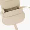 Kleine Marcie Satteltasche aus genarbtem Leder
