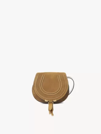 Kleine Marcie Satteltasche aus Wildleder