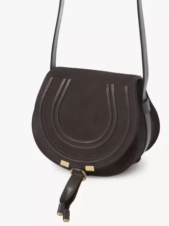 Kleine Marcie Satteltasche aus Wildleder