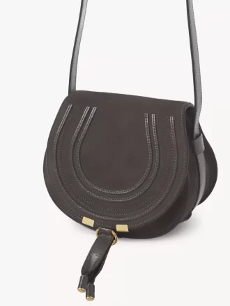 Kleine Marcie Satteltasche aus Wildleder