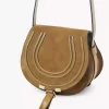 Kleine Marcie Satteltasche aus Wildleder