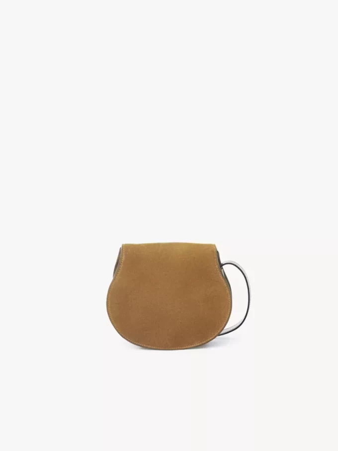 Kleine Marcie Satteltasche aus Wildleder