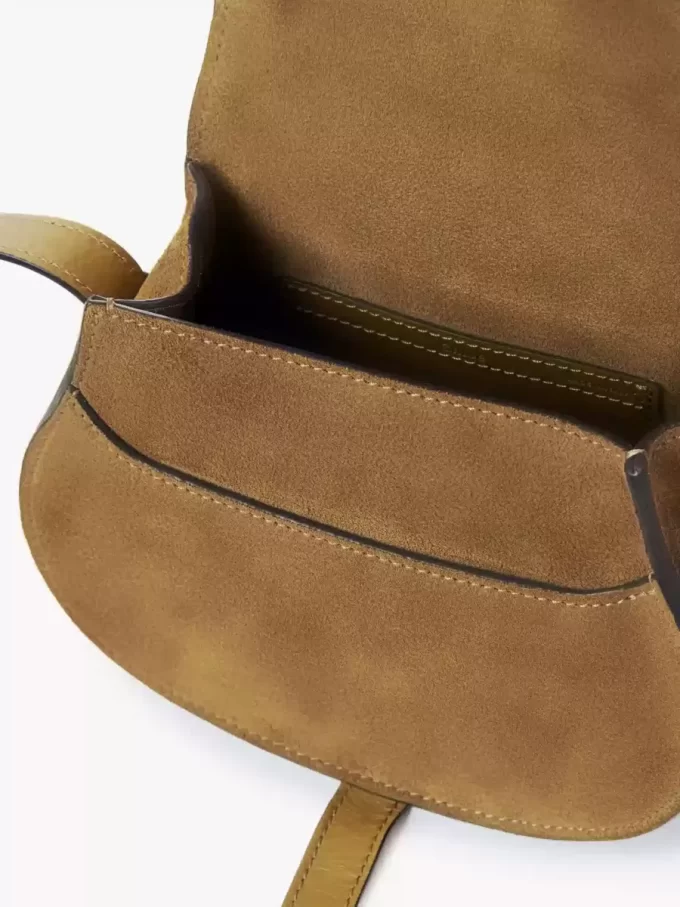 Kleine Marcie Satteltasche aus Wildleder