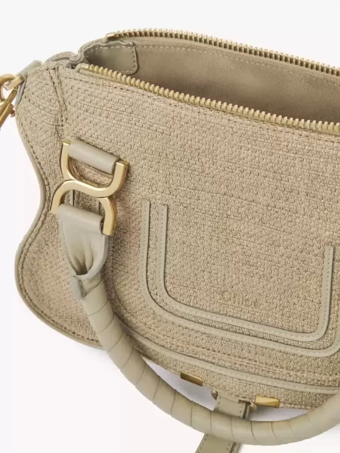 Kleine Marcie-Tasche aus Fasern mit Bast-Effekt Kleine Marcie-Tasche aus Fasern mit Bast-Effekt