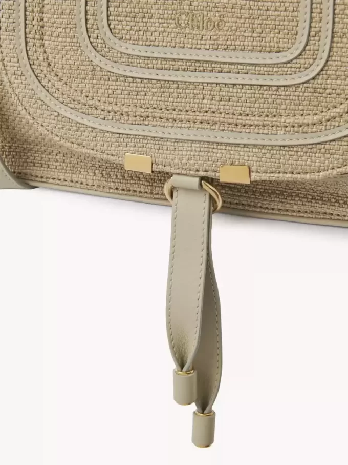 Kleine Marcie-Tasche aus Fasern mit Bast-Effekt Kleine Marcie-Tasche aus Fasern mit Bast-Effekt