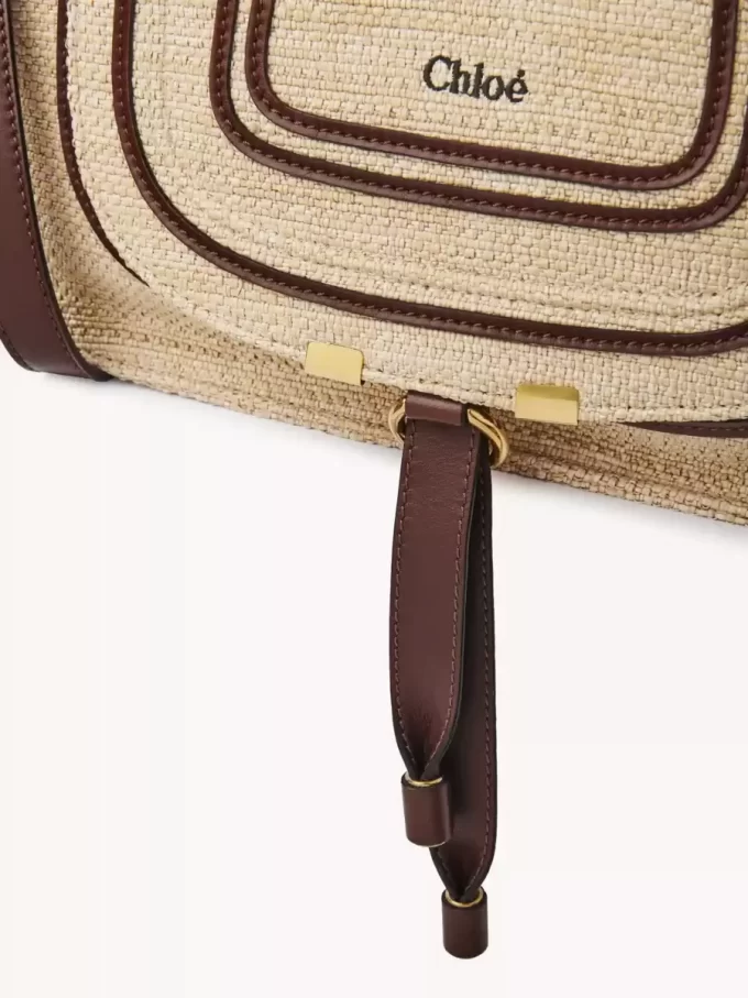 Kleine Marcie-Tasche aus Fasern mit Bast-Effekt Kleine Marcie-Tasche aus Fasern mit Bast-Effekt