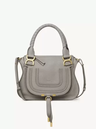 Kleine Marcie-Tasche aus genarbtem Leder Kleine Marcie-Tasche aus genarbtem Leder