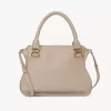 Kleine Marcie-Tasche aus genarbtem Leder Kleine Marcie-Tasche aus genarbtem Leder