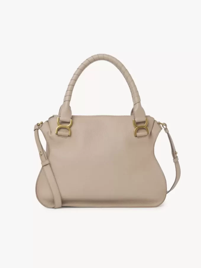 Kleine Marcie-Tasche aus genarbtem Leder Kleine Marcie-Tasche aus genarbtem Leder