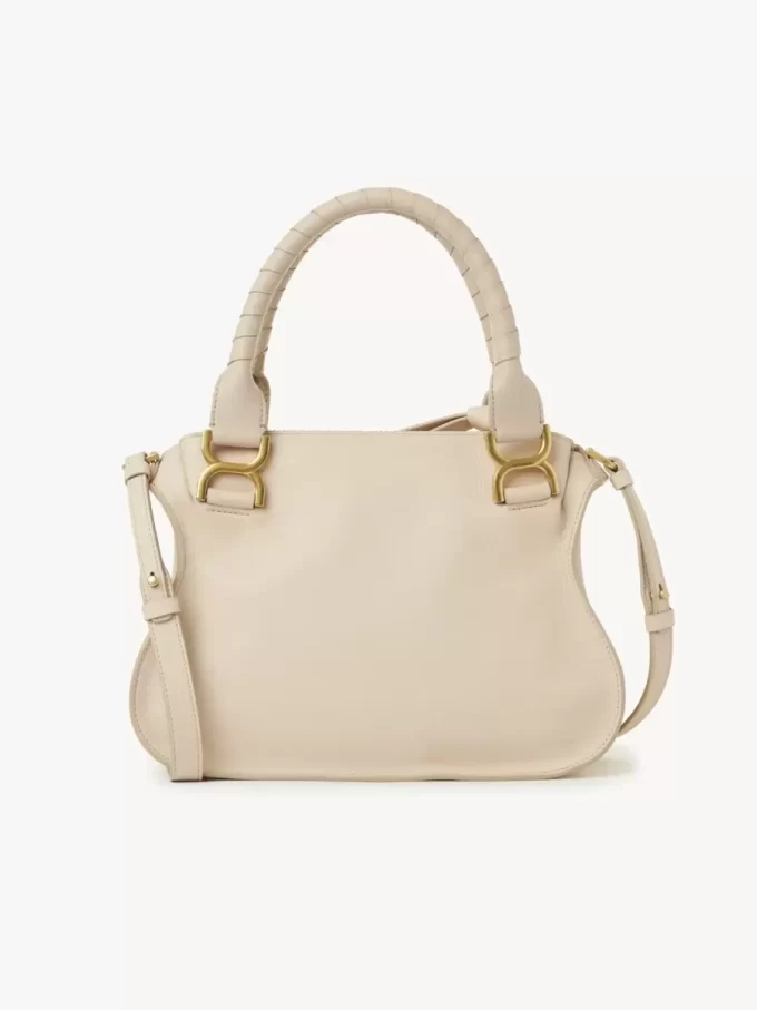 Kleine Marcie-Tasche aus genarbtem Leder Kleine Marcie-Tasche aus genarbtem Leder