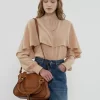 Kleine Marcie-Tasche aus genarbtem Leder Kleine Marcie-Tasche aus genarbtem Leder