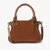 Kleine Marcie-Tasche aus glänzendem Leder Kleine Marcie-Tasche aus glänzendem Leder