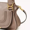 Kleine Marcie-Tasche aus glänzendem Leder Kleine Marcie-Tasche aus glänzendem Leder