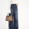 Kleine Marcie-Tasche aus glänzendem Leder Kleine Marcie-Tasche aus glänzendem Leder