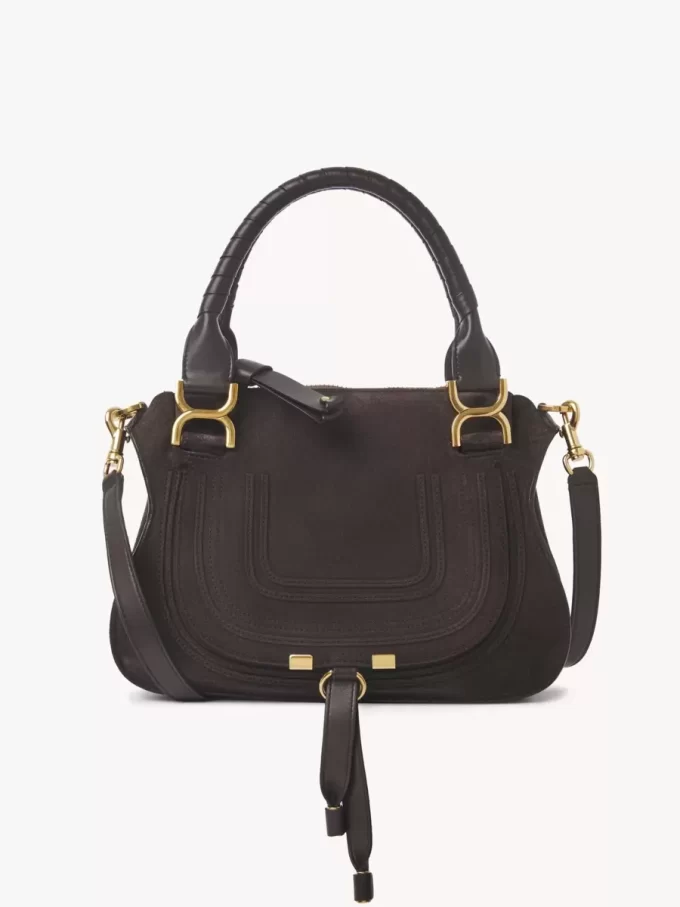 Kleine Marcie-Tasche aus Wildleder Kleine Marcie-Tasche aus Wildleder