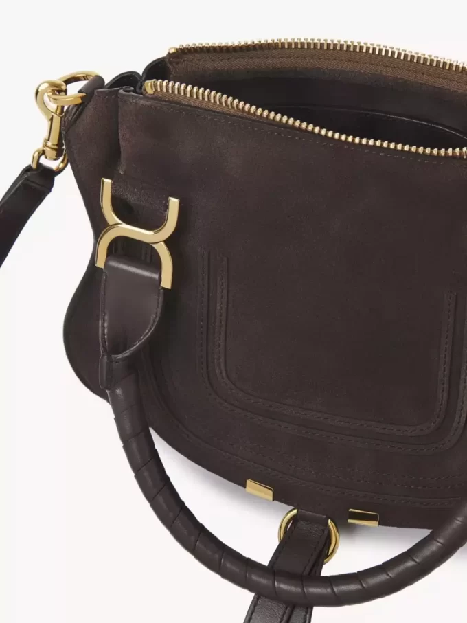 Kleine Marcie-Tasche aus Wildleder Kleine Marcie-Tasche aus Wildleder
