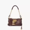 Kleine Paddington-Kettentasche aus genarbtem Leder