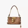 Kleine Paddington-Kettentasche aus genarbtem Leder