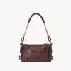 Kleine Paddington-Kettentasche aus genarbtem Leder