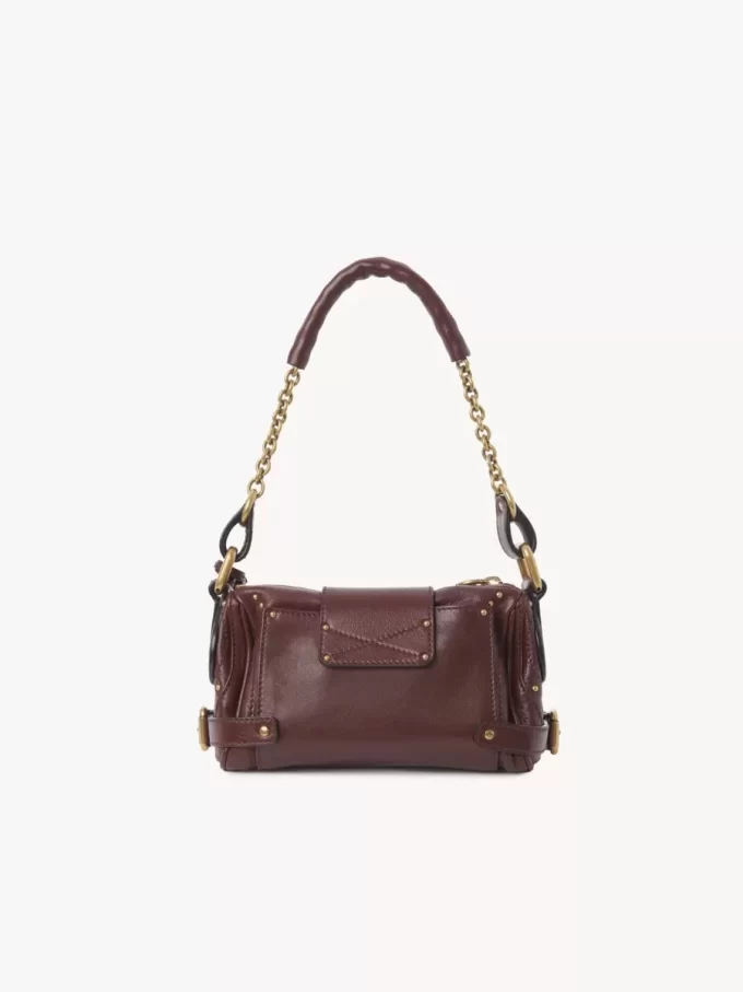 Kleine Paddington-Kettentasche aus genarbtem Leder