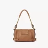 Kleine Paddington-Kettentasche aus genarbtem Leder
